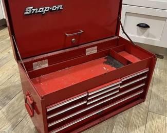 Snap on tool box