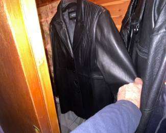 Leather jackets x-large