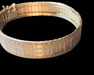 Sterling Silver Wide bracelet 