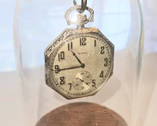 Antique Elgin pocket watch not working 