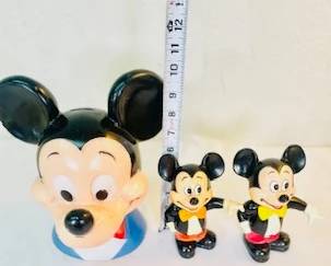 Assorted Disney Mickey Mouse bank  lot 