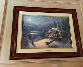 Thomas Kinkade painting
