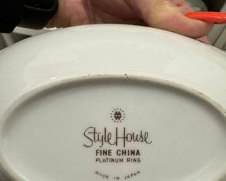 Style House China set