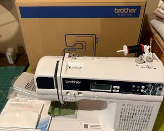 Brother sewing machine; less than a year old; works great! 