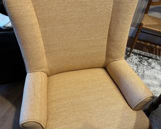 Pair of Williams Sonoma wingback chairs