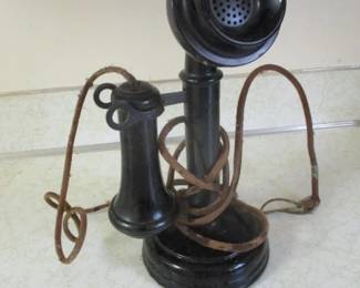 Vintage 1900's Kellogg Candle Stick Telephone