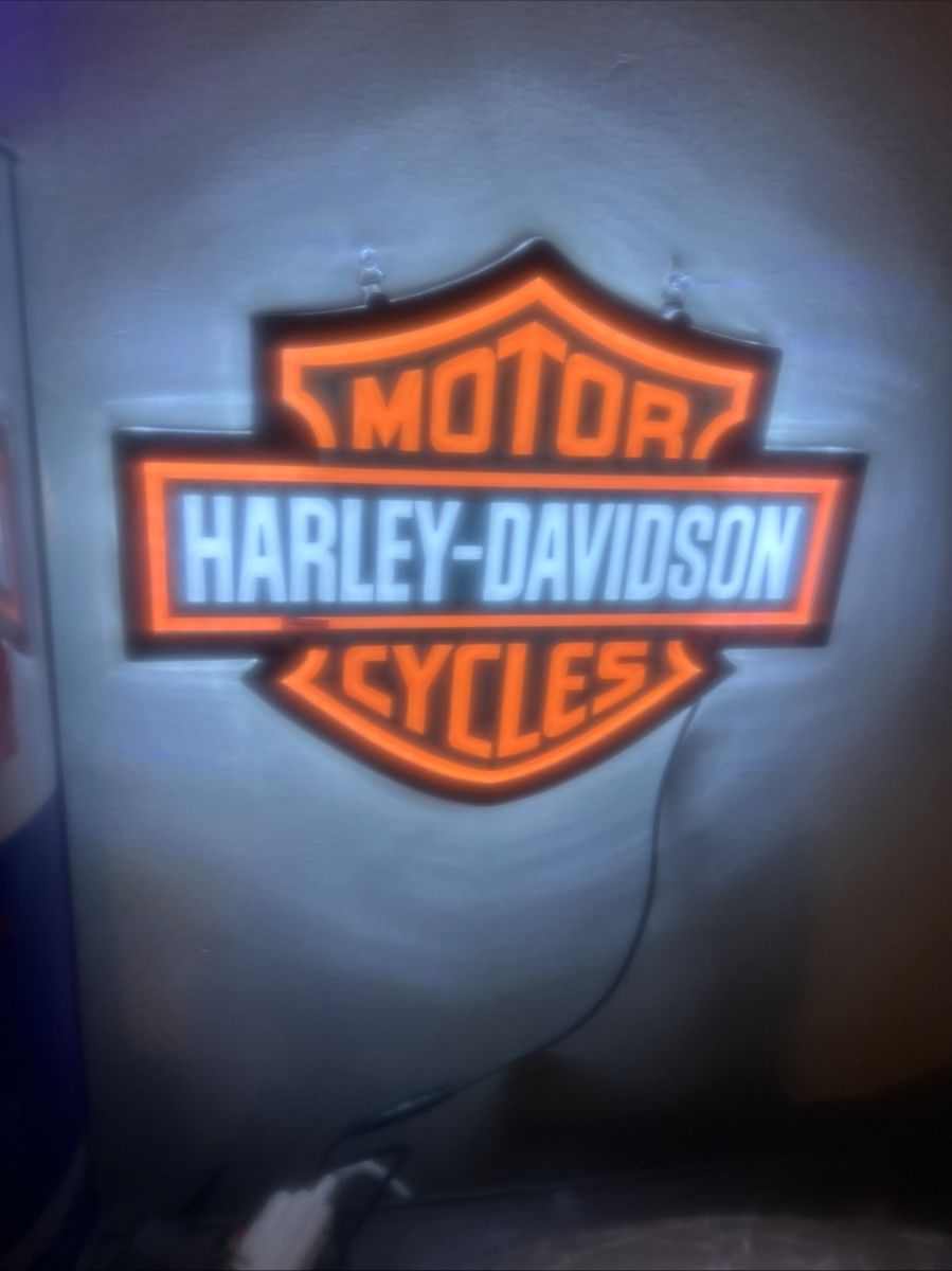 Harley Signs and parts, signs