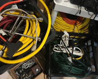 Chain and heavy duty extension cords, Battery Chargers