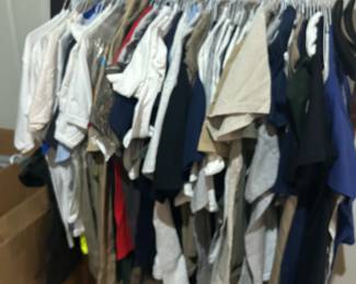 Tons of Men’s Shirts. Many new.