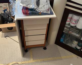 Mani/Pedi cart and tonsbf supplies