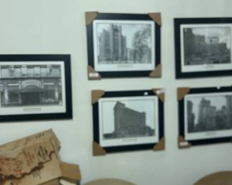 Detroit Landmarks Art New.