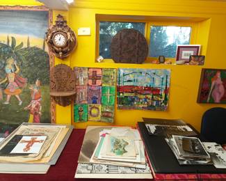 More original art and ephemera