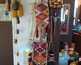Vintage embroidered bags