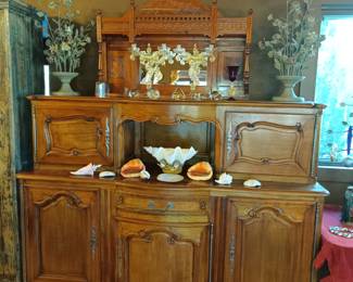 Large antique buffet