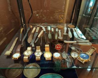 Watches and vintage cutlery