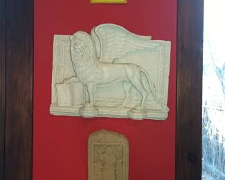 Lion of St. Mark and other icons