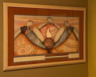 vintage Amado Pena print