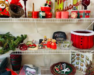 lots of nice Christmas decorations