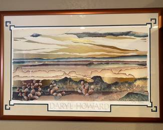 vintage Daryl Howard print