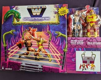 Wrestling Playset in box