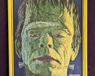 Framed Frankenstein poster