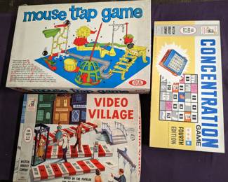 Vintage board games