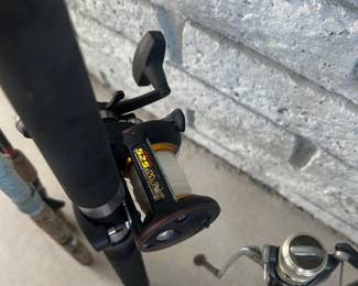 Penn 525 Mag and 7' Wisdom stick rod