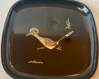 Couroc of Monterey Roadrunner plate