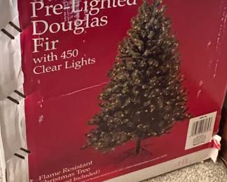 Pre-lit tree (untested)