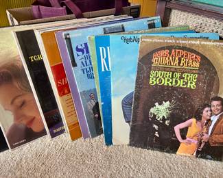 Vintage LPs from the 50s-70s