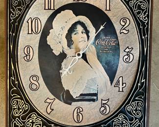 Vintage Coca-Cola clock