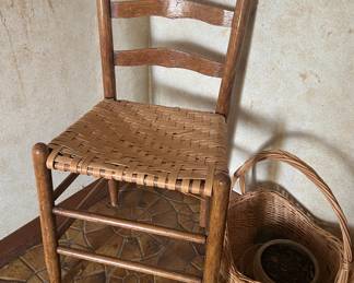 Ladder back chair