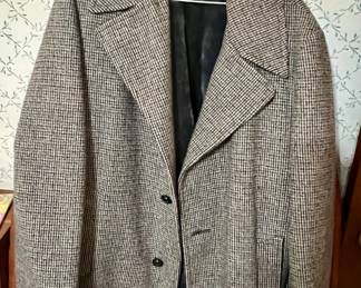 Men's vintage wool coat