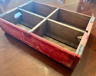 Vintage wood crate