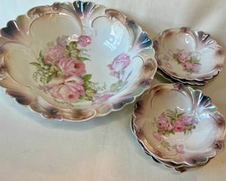 Germany scalloped edge bowls