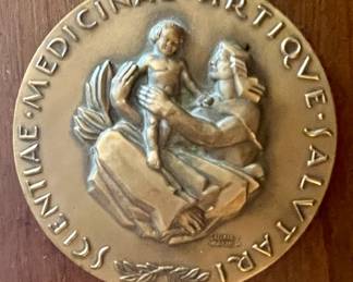 1858-1958 SQUIBB Centennial Bronze Coin By Medallic Art Co.