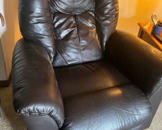 LaZBoy leather recliner