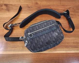 Dior Black Oblique Mini Safari Bag