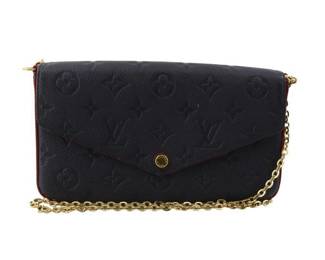 Louis Vuitton Navy Empriente Shoulder Bag