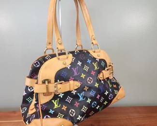 Louis Vuitton Black Murakami Claudia