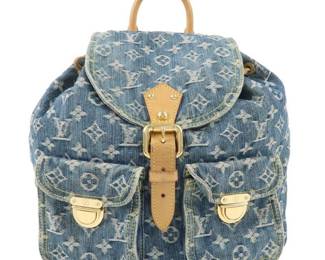 Louis Vuitton Denim Sac a Dos Backpack GM