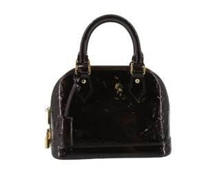 Louis Vuitton Amarant Vernis Alma BB