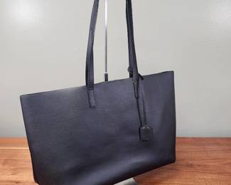 Yves Saint Laurent Calfskin Large Shopping Bag Black