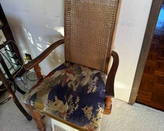 We have at least 2 of these vintage dining chairs..