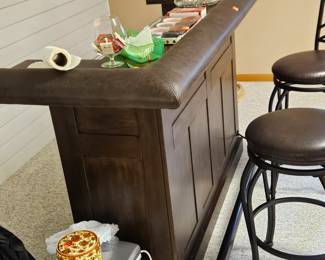 Bar and bar stools