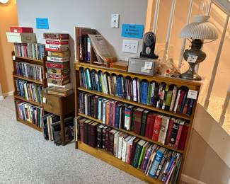 Bookcases and BOOKS!