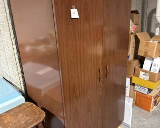 Metal storage cabinet