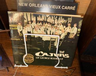 Signed and numbered copy of The Cajuns by George Rodrigue
