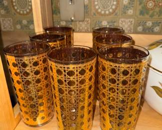 We found these gorgeous gold Culver glasses stashed away in the attic! They can now shine brightly on your table.