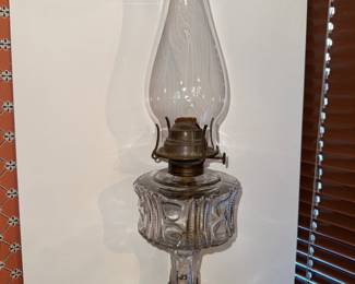 Antique hurricane lantern